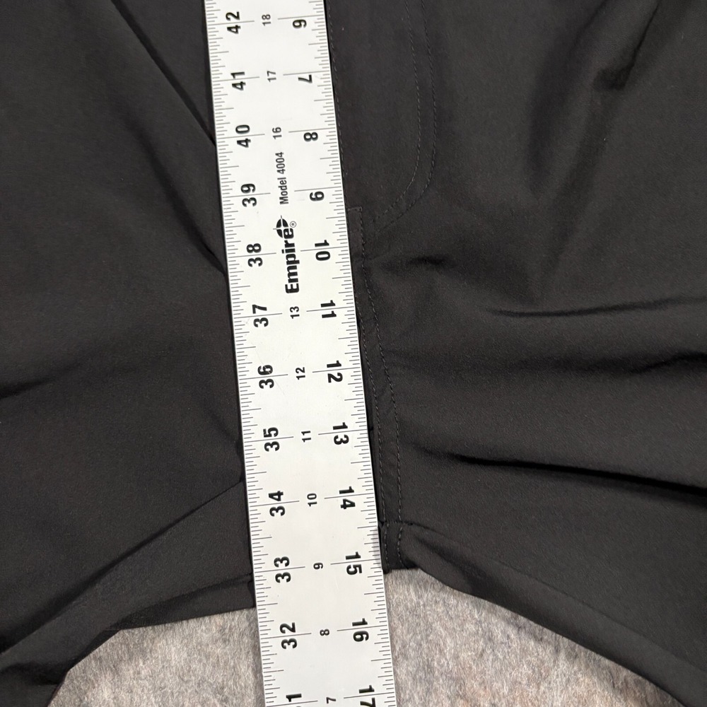 Denali Men's Bermuda Shorts Size 40 Black Flat Front Belt Loops Stretch Waist - Picture 6 of 8